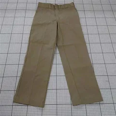 ◇ Θ Dickies ディッキーズ RN20697 ワークパンツ サイズ31×32 ベージュ系 メンズ E  【1509100073765】