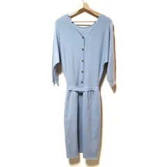 Mystrada(マイストラーダ) ワンピース サイズ36 S レディース - ライトブルー 長袖/ロング