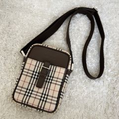 BURBERRY ブルーレーベル ノバチェック ショルダーバッグ - メルカリ