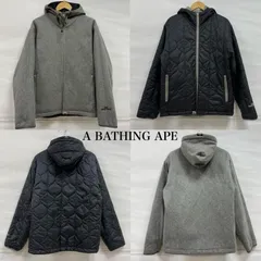 アベイシングエイプ リバーシブル キルティング フーディー ジャケット ナイロン GORE WINDSTOPPER メンズ M ISItems【USED】【古着】【中古】50144354のサムネイル