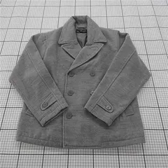 ◇ ⊇ CUBE SUGAR キューブシュガー 長袖 ピーコート サイズM グレー系 レディース E  【1509100074359】