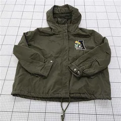 ◇ ⊇ DIVIDED H&M ジップアップ 長袖 ジャケット ブルゾン サイズEUR 38 US 8 MEX 8 カーキ系 レディース E  【1509100074304】