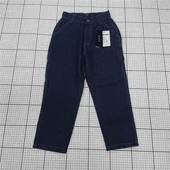 ◇ Θ 未使用 GLAZOS グラソス デニム ペインターパンツ サイズ130 ブルー 男の子 E  【1509180000309】