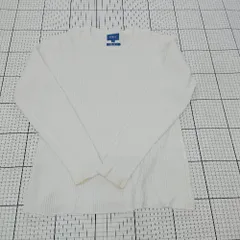 ◇ ⊇ BEAMS ビームス ワッフル 長袖 Tシャツ カットソー サイズS ホワイト系 メンズ E  【1509180001108】