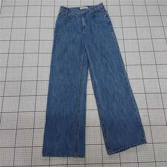 ◇ Θ UNE MANSION ユヌマンション ストレート ジーンズ デニム パンツ サイズS ブルー系 レディース E  【1509180000927】