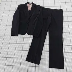 ◇ ⊂ REDA レダ ONLY チェック パンツ スーツ セットアップ 上下 サイズ9号 ダークネイビー系 レディース E  【1509180001238】