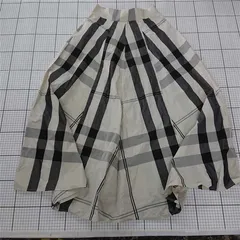 ◇ ⊂ sakishimatokyo サキシマトーキョー チェック ロング フレア スカート グレー系 レディース E  【1509180001603】