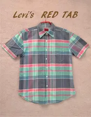 Levi's RED TAB M チェックシャツ 半袖