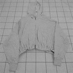 ◇ Θ BEAMS HEART ビームスハート 長袖 ジップアップ パーカー 表記なし ライトグレー系 レディース E  【1509180002525】のサムネイル
