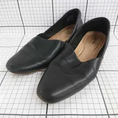 ◇ Θ Clarks クラークス ローヒール パンプス サイズ23.5cm ブラック系 レディース E  【1509180002334】