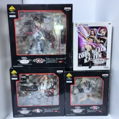 BANPRESTO（バンプレスト）一番くじプレミアム コードギアス CODE BLACK in ASHFORD プレミアムフィギュア 全種セット