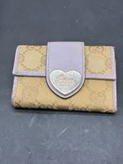 グッチ 　 GGキャンバス キーケース　ハート B25090310