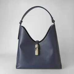 新品 フルラ FURLA トートバッグ ゴッチャ TOTE BAG M ブルーレアーレ
