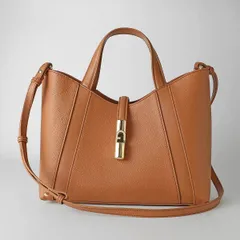 新品 フルラ FURLA トートバッグ ゴッチャ TOTE BAG S ブランデー