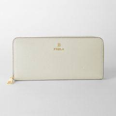 新品未使用】希少 ルリア4℃ スウェル ビジュー付き ファスナー 長財布