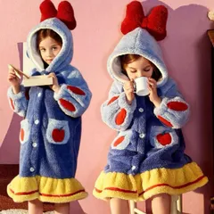 可愛い　白雪姫　女の子　もこもこパジャマ　モコモコワンピース　暖かい　ルームウェア　防寒服　着る毛布　秋冬パジャマ　140サイズ　130サイズ　120サイズ　110サイズ　お誕生日プレゼント　クリスマスプレゼント　姉妹お揃い　親子お揃い　ゆったり　ふわふわ
