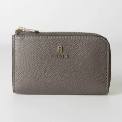 新品 フルラ FURLA キーケース カメリア アーバングレー/サクラ