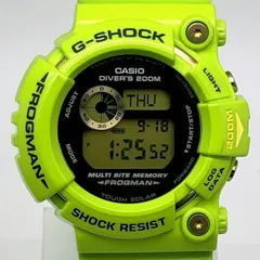 G-SHOCK FROGMAN ダイバーズ200My GW-200F 雨蛙表示 ジーショック G-SHOCK CASIO カシオ FROGMAN フロッグマン 雨蛙 耐衝撃