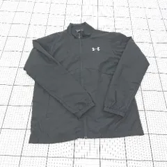 ◇ ⊇ UNDER ARMOUR キッズ 子供服 長袖 ウーブントリコット ライナー ジャケット サイズYXL ブラック系 男の子 E  【1509180004239】