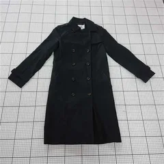 ◇ Θ ナチュラルビューティーベーシック 長袖 トレンチ コート サイズS ダークネイビー系 レディース E  【1509300000349】