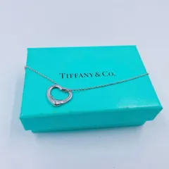 TIFFANY&Co.  ティファニー アクセサリー　ジュエリー オープンハート オープンハートシリーズネックレス レディース シルバー925 シルバー 中古