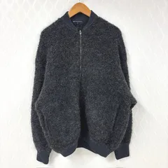 23区 アルパカ混 ジップアップブルゾン