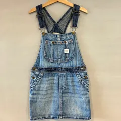 POLO Ralph Lauren ポロ ラルフローレン RL デニムスカートオーバーオール サロペット キッズ ジュニア Kids Junior サイズ６ 120cm