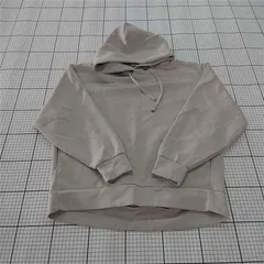 ◇ Θ GLOBAL WORK グローバルワーク シンプル 長袖 プルオーバー パーカー サイズL グレージュ系 レディース E  【1509300001148】