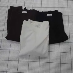 ◇ ⊂ 《 MONO-MART モノマート まとめ売り3点セット サイズLのみ シンプル 無地 Tシャツ カットソー メンズ 》 E  【1509300001490】