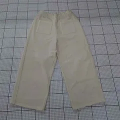 ◇ ⊆ GALERIE VIE ギャルリー ヴィー シンプル イージー パンツ サイズ36 アイボリー系 レディース E  【1509300001728】