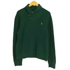 ポロバイラルフローレン Polo by RALPH LAUREN 90S ポニー刺繍 ショールカラー スウェット メンズ import：M 