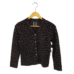 マークバイマークジェイコブス Marc by Marc Jacobs レオパード柄 ラメ ニットカーディガン Y2K レディース import：XS のサムネイル