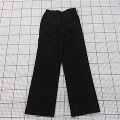 ◇ Θ 未使用 ROPE PICNIC ロペピクニック タグ付き シンプル 無地 スラックス パンツ サイズ36 ブラック系 レディース E  【1509300002473】