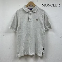 モンクレール 半袖 ポロシャツ ロゴ 刺繍 ワンポイント ボタン ショートスリーブ メンズ XS ISItems【USED】【古着】【中古】50144290