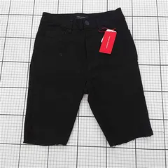 ◇ Θ 未使用 repipi armario レピピアルマリオ ストレッチ ハーフパンツ サイズL ブラック系 レディース E  【1509300007546】のサムネイル