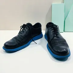 COLE HAAN　コールハーン　2.ゼログランド レーザー ウィングチップ オックスフォード ラインド 8 1/2 26-26.5cm相当