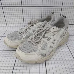 ◇ Θ ASICS アシックス f561224 スニーカー シューズ サイズ23.0㎝ グレー系 レディース E  【1509300008017】