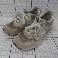 ◇ Θ NEW BALANCE ニューバランス 996 スニーカー シューズ サイズ22.5㎝ ベージュ系 レディース E  【1509300007966】