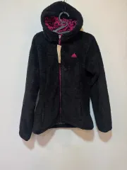 アディダス レディース ボア フリース ブラック XL 新品