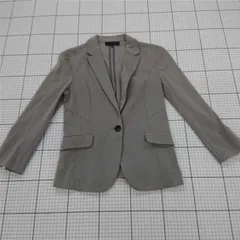 ◇ Θ UNTITLED アンタイトル コットン混 長袖 ジャケット サイズ3 グレー系 レディース E  【1509300008109】