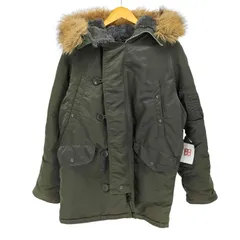 アルファインダストリーズ ALPHA INDUSTRIES N-3B ミリタリー フライト ジャケット GLOBAL SPEC メンズ import：M 