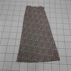 ◇ Θ apart by lowrys アパートバイ ローリーズ 総柄 ロング ナロー スカート サイズF ブラック系 マルチ レディース E  【1509300011598】