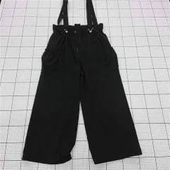 ◇ Θ LOWRYS FARM ローリーズファーム ドロスト サロペット サイズF ブラック系 レディース E  【1509300012229】