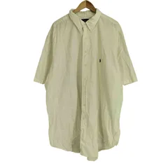 ラルフローレン RALPH LAUREN 90S CLASSIC FIT ポニー刺繍 ボタンダウン 半袖シャツ メンズ  3XLT