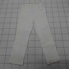 ◇ ⊂ 未使用 コウベレタス タグ付き マタニティ ストレッチ テーパード パンツ ホワイト系 レディース E  【1509300012816】