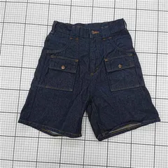 ◇ ⊂ Wrangler ラングラー カジュアル デニム ショート パンツ サイズS ネイビー系 レディース E  【1509300012748】