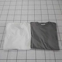 ◇ ⊂ 《 WYM ウィム まとめ売り2点セット サイズMのみ シンプル 無地 半袖 Tシャツ カットソー メンズ 》 E  【1509300013028】