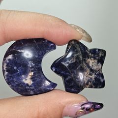 ブルーアパタイト×ゴールデンサンストーン×レピドライト✨スフィア