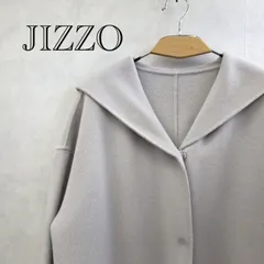 JIZZO ジッゾ ウールコート JCMD03630 40 ライトグレー レディース ファッション