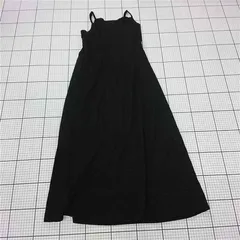 ◇ ⊂ archives アルシーヴ ジャガード 膝下丈 キャミソールワンピース ブラック系 レディース E  【1509300013547】のサムネイル